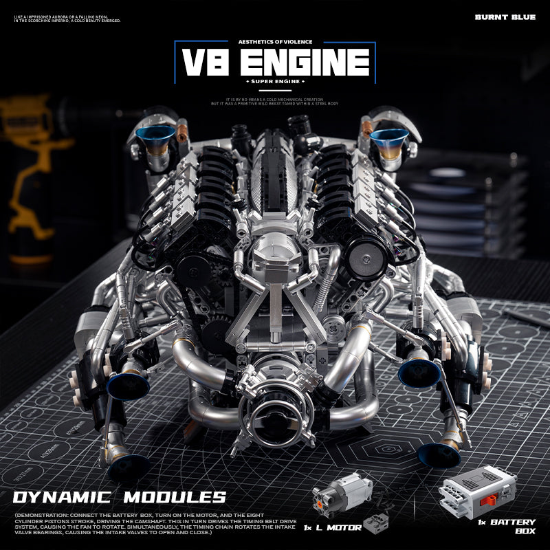 EIKEE Y15002 V8 Piston Engine | 2,773+ pcs