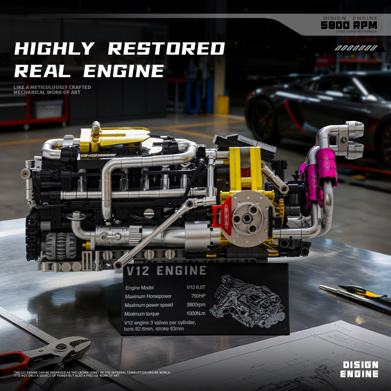 EIKEE Y15004 V12 Engine | 1,602+ pcs