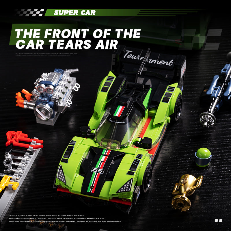 EIKEE Y24005 - Le Mans SC63 Supercar Model | Multi-Display | 577+ pcs