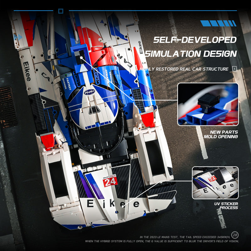 EIKEE Y18082 - Le Mans M Hybrid V8 Supercar Model | 3,507+ pcs
