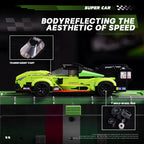 EIKEE Y24005 - Le Mans SC63 Supercar Model | Multi-Display | 577+ pcs