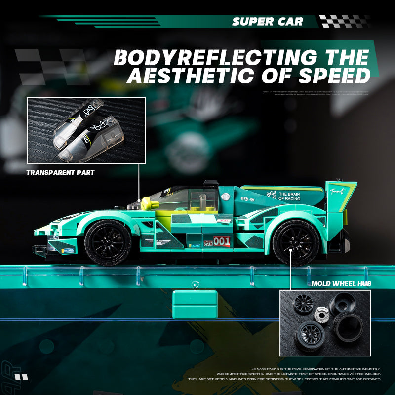 EIKEE Y24002 - Le Mans Supercar Model | Multi-Display | 521+ pcs