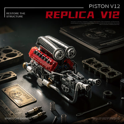 EIKEE Y15017 V12 Piston Engine | 759+ pcs