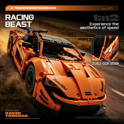 EIKEE Y14003 2-in-1 McLaren P1 & Bee | 1,140+ pcs