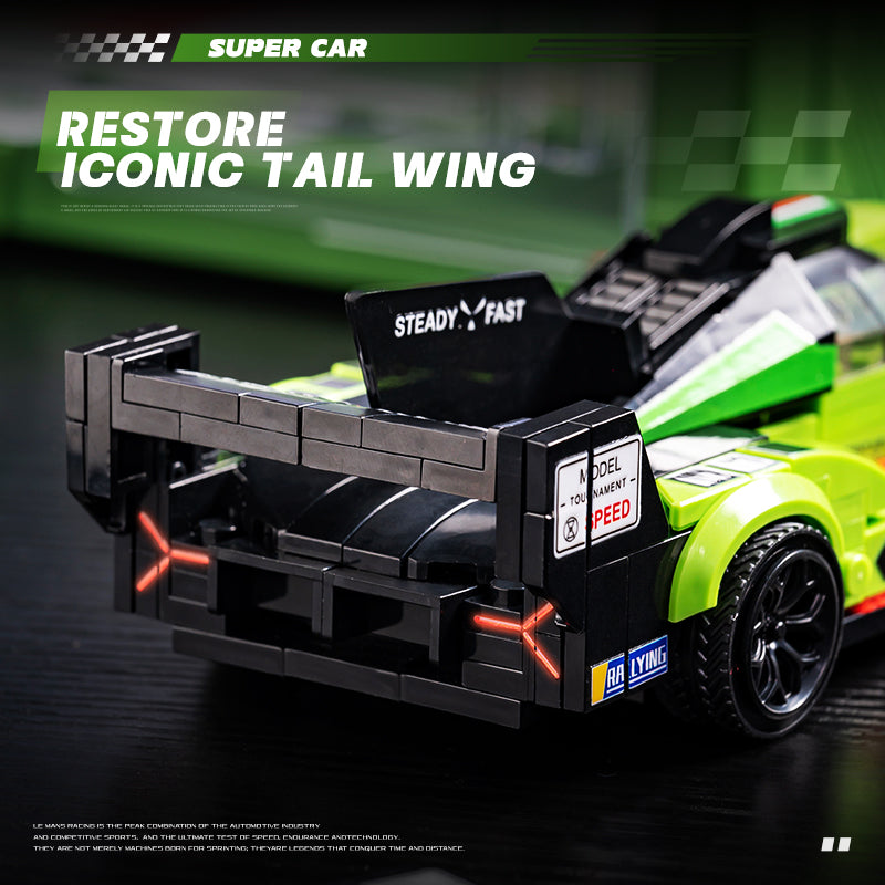 EIKEE Y24005 - Le Mans SC63 Supercar Model | Multi-Display | 577+ pcs