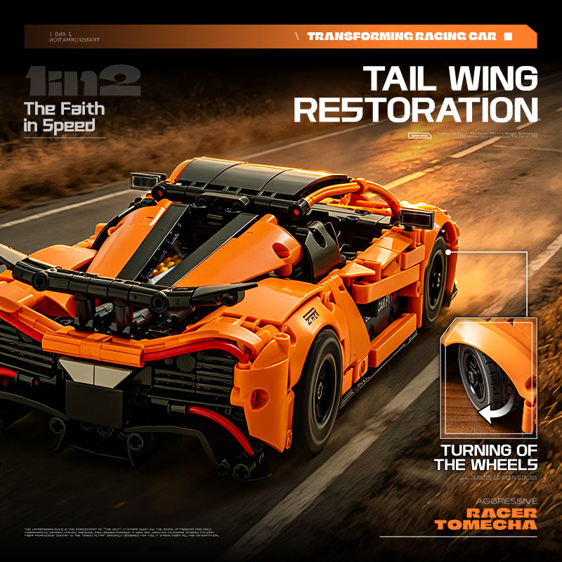 EIKEE Y14003 2-in-1 McLaren P1 & Bee | 1,140+ pcs