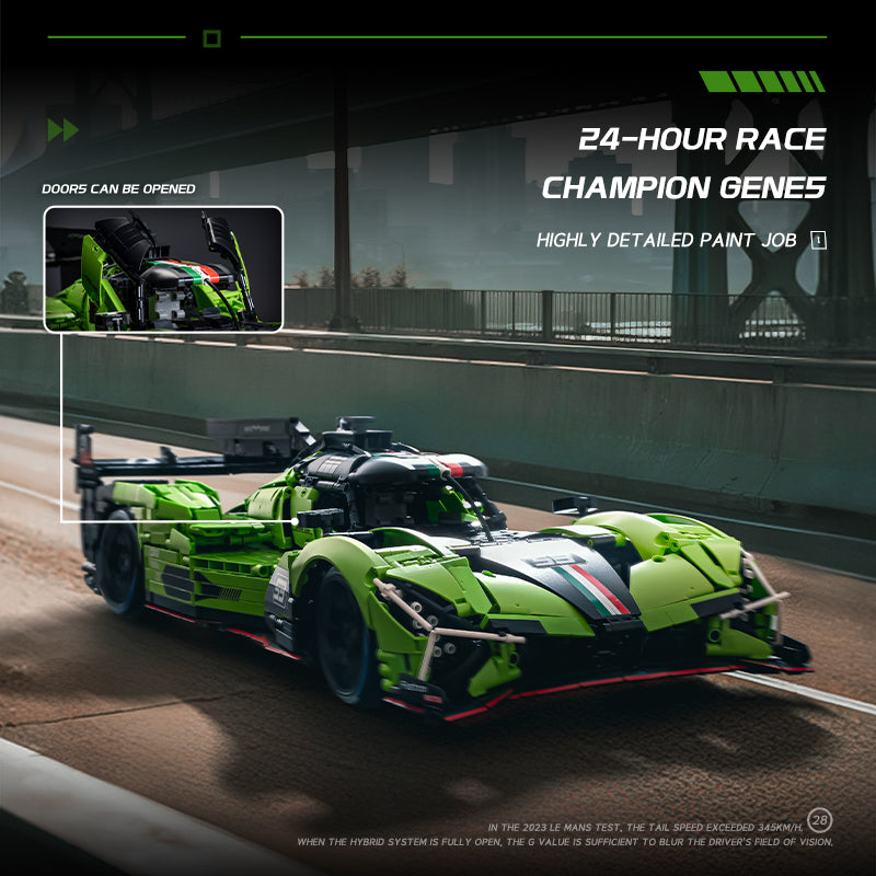 EIKEE Y18081 - Le Mans SC63 Supercar Model | 3,771+ pcs