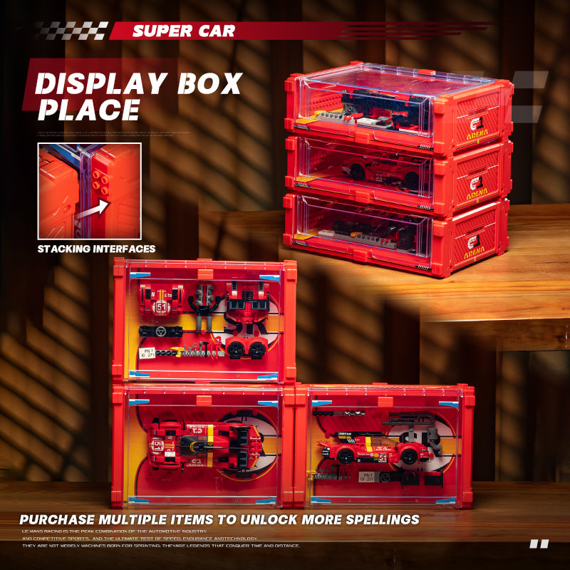 EIKEE Y24001 - Le Mans 499F Supercar Model | Multi-Display | 477+ pcs