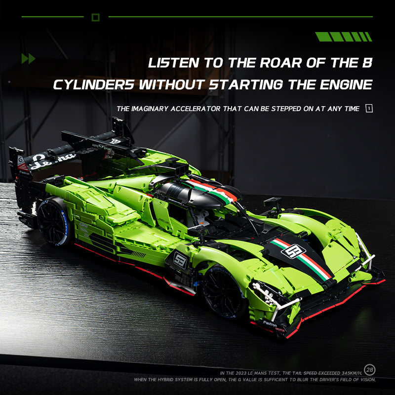 EIKEE Y18081 - Le Mans SC63 Supercar Model | 3,771+ pcs