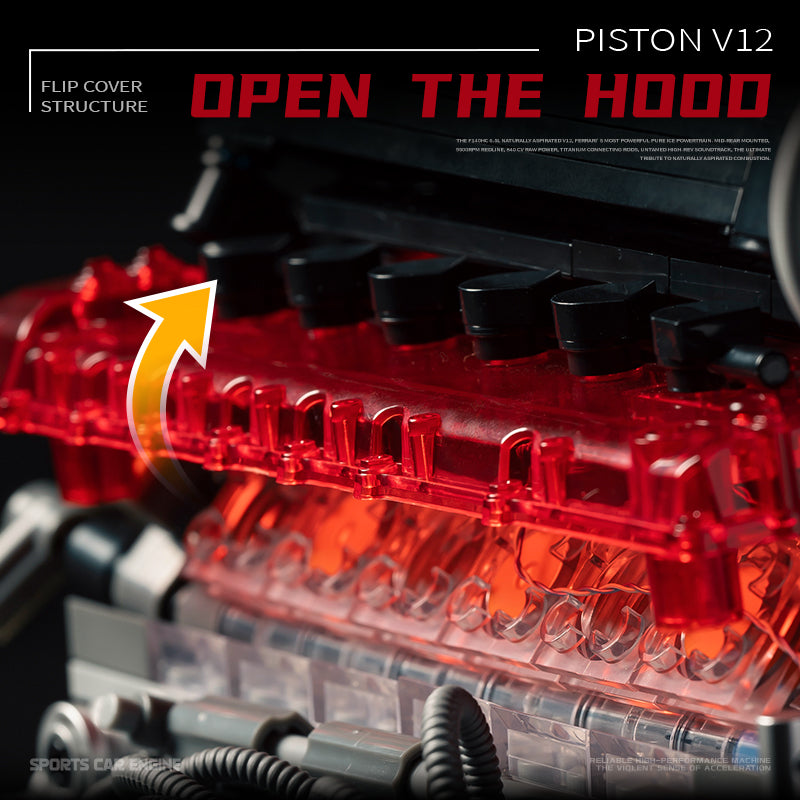 EIKEE Y15017 V12 Piston Engine | 759+ pcs