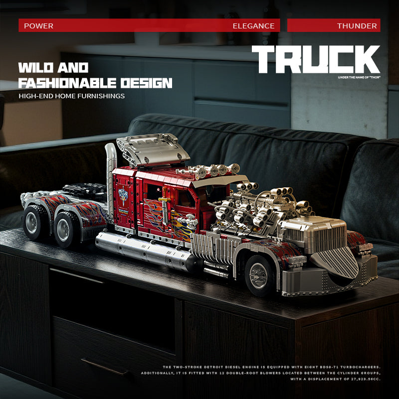 EIKEE Y18066 Thor 24 Heavy-Duty Truck | 3,485+ pcs