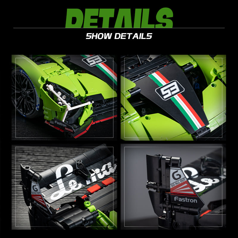 EIKEE Y18081 - Le Mans SC63 Supercar Model | 3,771+ pcs