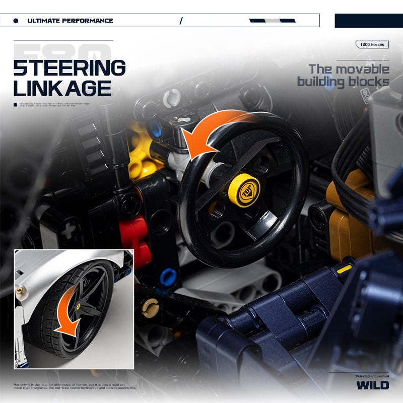 EIKEE Y18004 V6 F80 Supercar | 4,703+ pcs