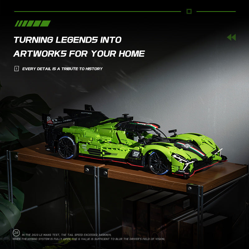 EIKEE Y18081 - Le Mans SC63 Supercar Model | 3,771+ pcs