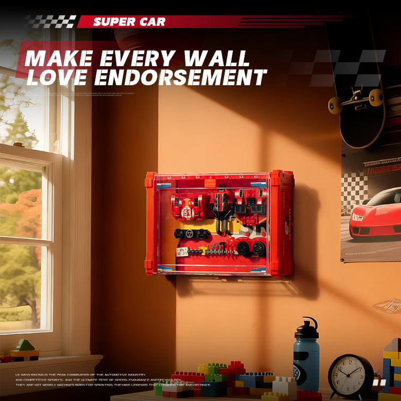 EIKEE Y24001 - Le Mans 499F Supercar Model | Multi-Display | 477+ pcs