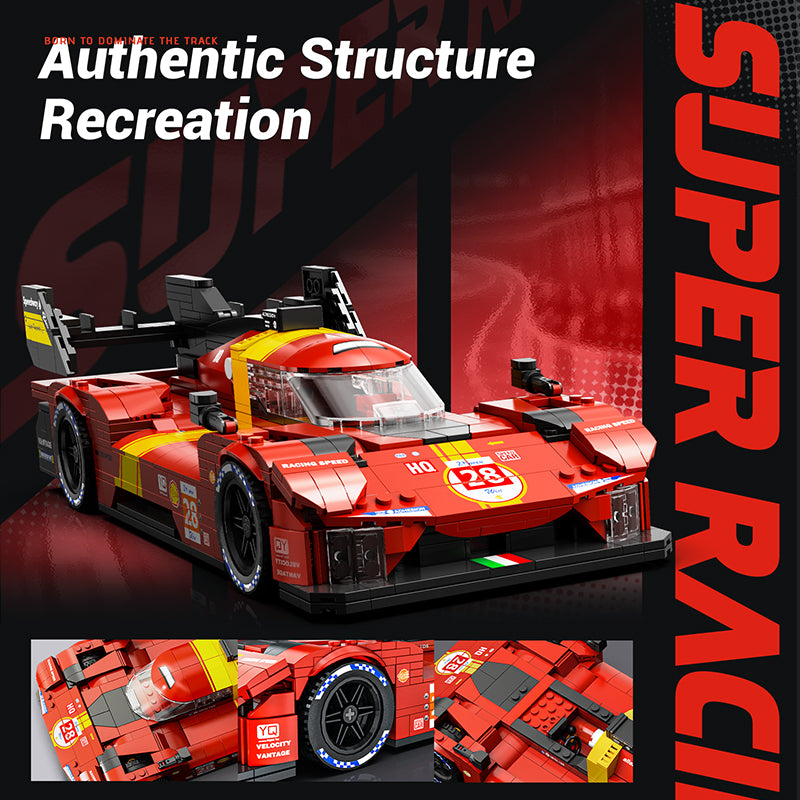 EIKEE Y26001 - 499P Supercar Model | 980+ pcs