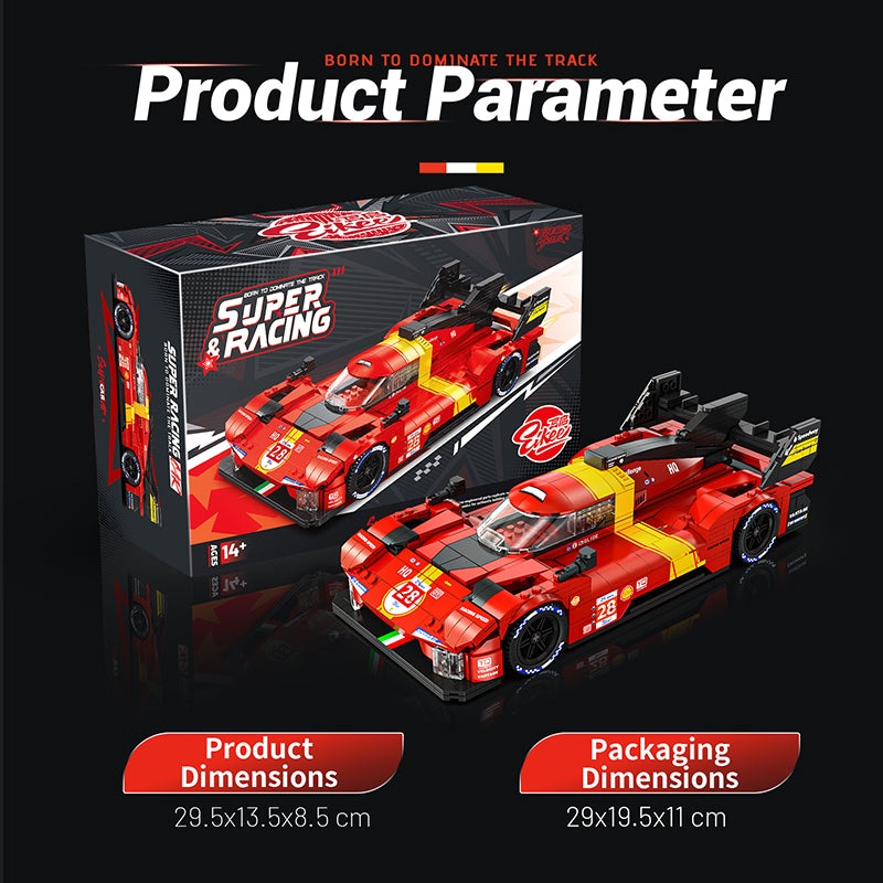 EIKEE Y26001 - 499P Supercar | 980+pcs