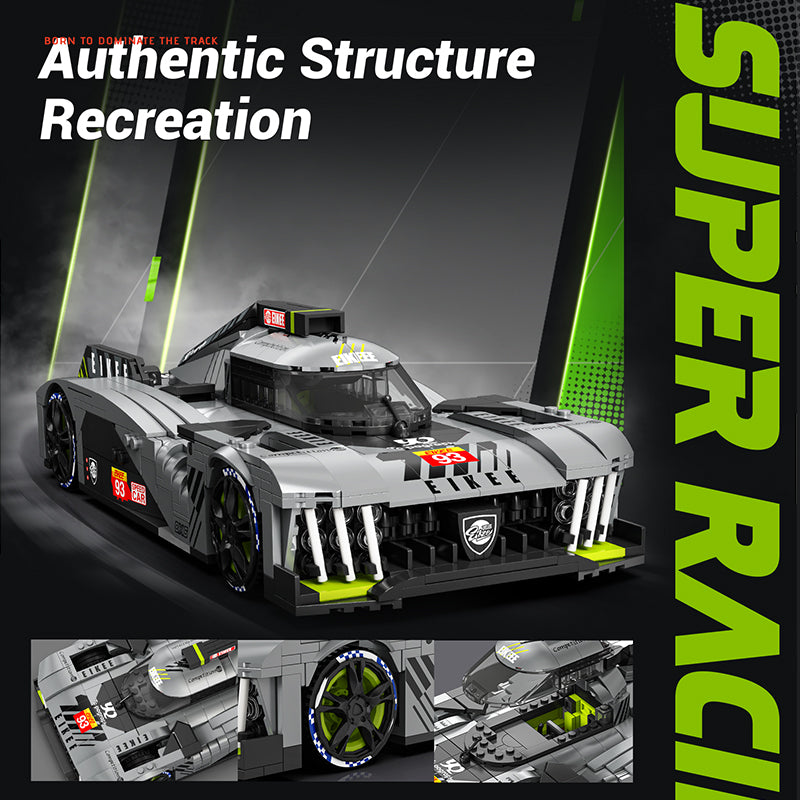 EIKEE Y26004 - BZ9X3 Supercar Model | 1,028+ pcs