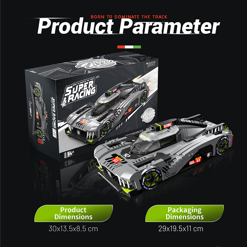 EIKEE Y26004 - BZ9X3 Supercar | 1,028+pcs