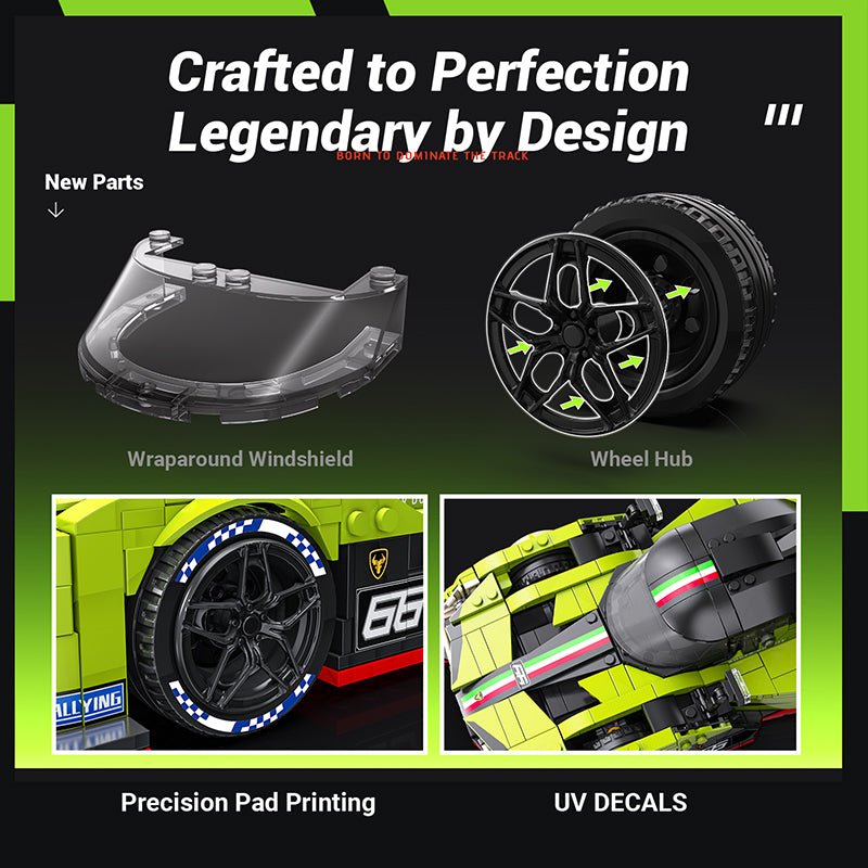 EIKEE Y26003 - SC63 Supercar Model | 1,186+ pcs