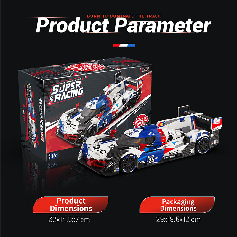 EIKEE Y26002 - MHybrid V8 Supercar | 1,067+pcs