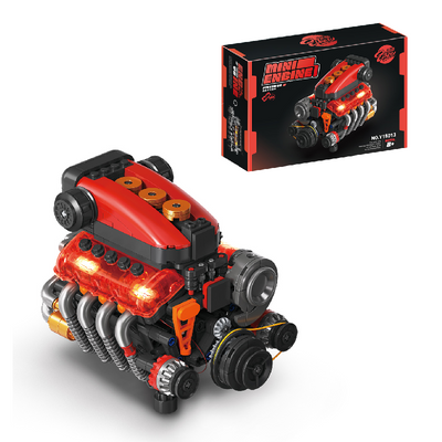 EIKEE Y15013 V8 Piston Mini Engine | 496+ pcs