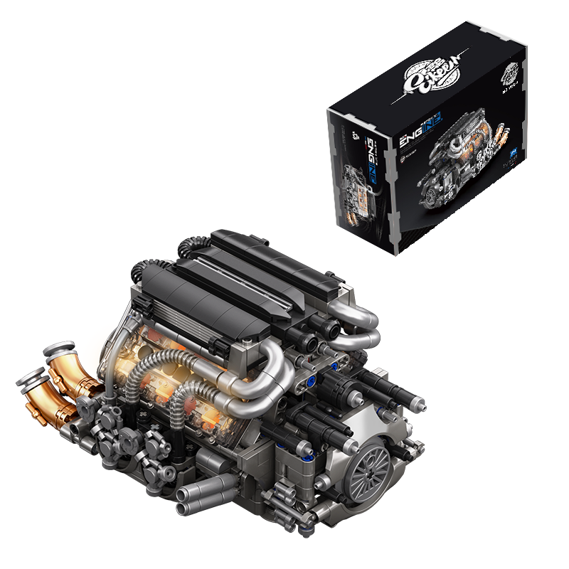 EIKEE Y15019 - W16 Piston Engine Building Set | 944+ pcs