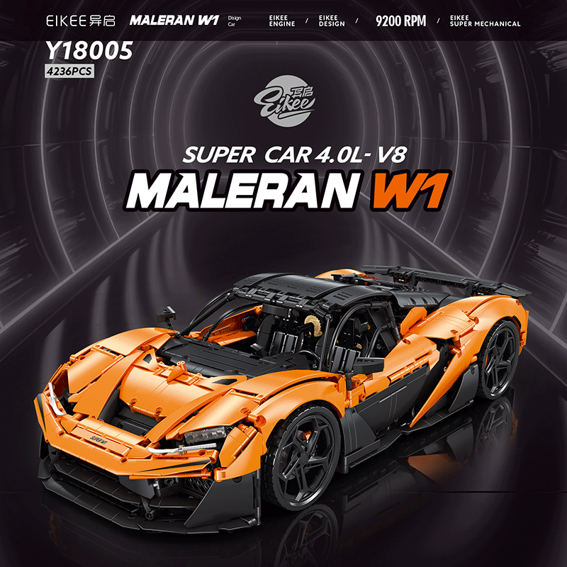 EIKEE Y18005 - Maleran W1 V8 Supercar | 4,236+pcs