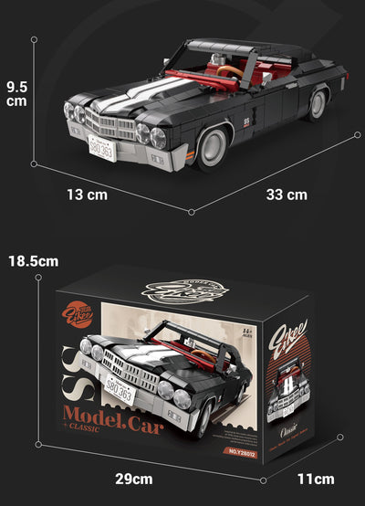 EIKEE Y26012 Dodge Vintage Classic | 1,038+ pcs