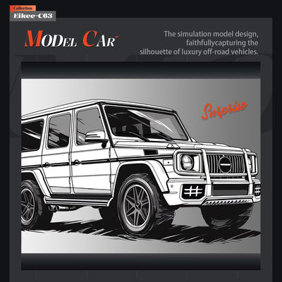 EIKEE Y26022 Classic 4×4 Off-Road Cruiser | 1,689+ pcs